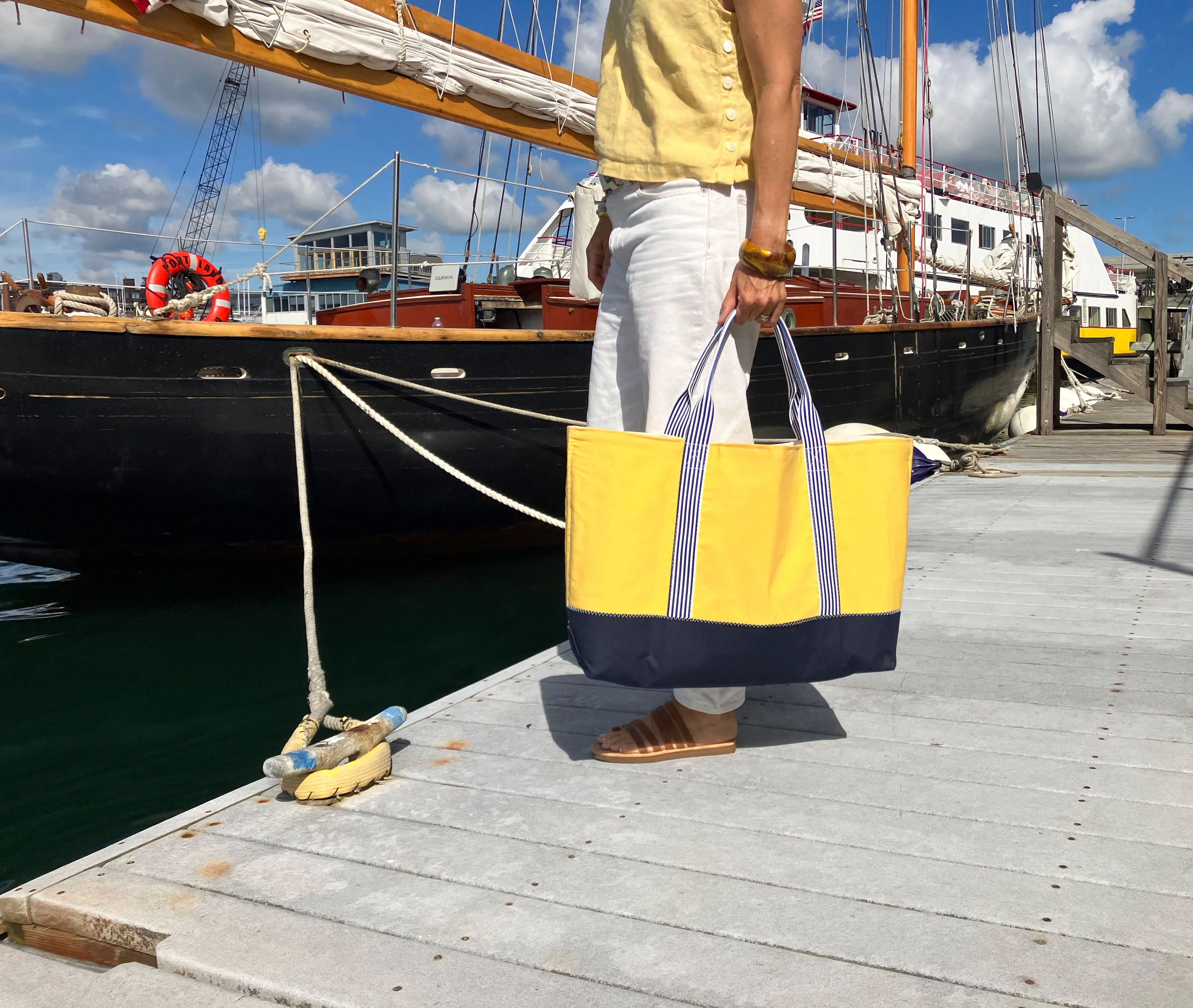 Authentic Style From Recycled Sails